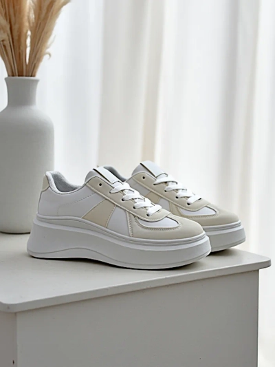 Royalfashion дамски спортни маратонки на платформа Safirrat