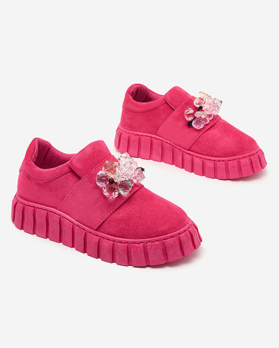 Royalfashion Спортни полуобувки с цветни камъни Resinello