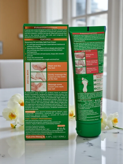 Силно хидратиращ и регенериращ крем за крака и сухи пети