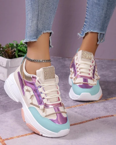 Royalfashion Цвят на женски маратонки Casiia