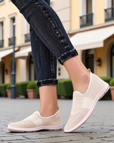 Royalfashion Женските обувки тип с плъзгащо се Ollabes