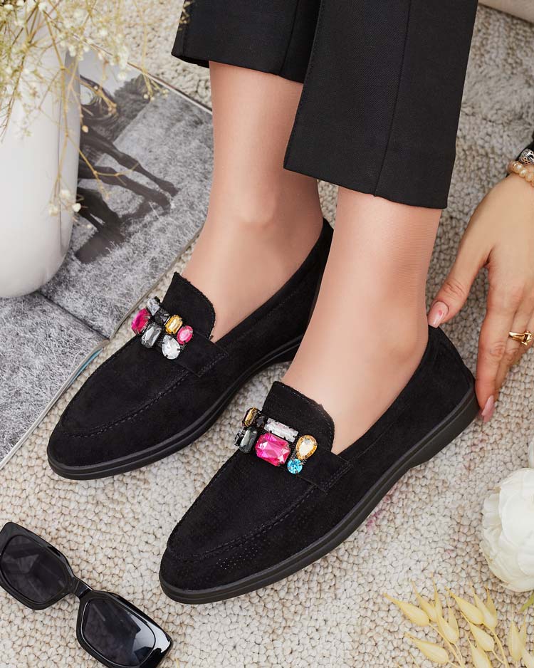 Royalfashion Дамски ажурни мокасини Mettele