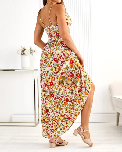 Royalfashion Памучна дамска миди рокля