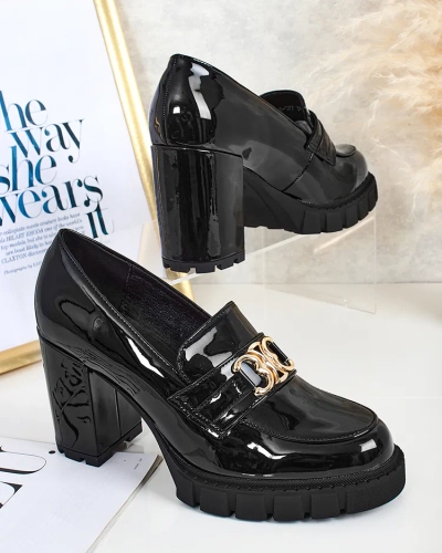 Royalfashion Елегантни дамски мокасини на ток Jozii