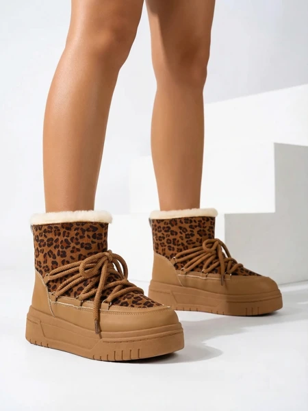 Дамски обувки за сняг Royalfashion с дантела Мониук