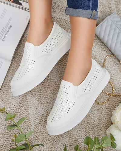 Royalfashion Women's Flequis Openwork Sneakers