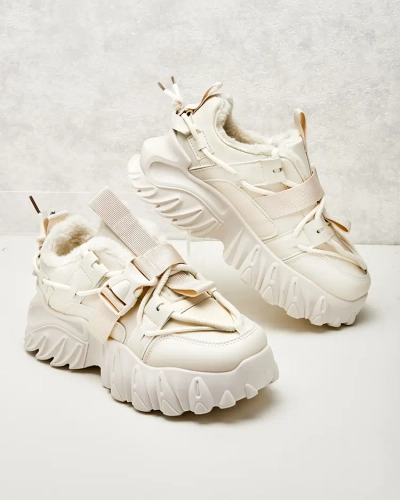 Royalfashion Women's Warmed Losgos Sneakers