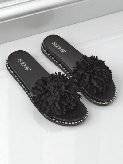 Royalfashion Дамски чехли на плоска подметка Flora Blide