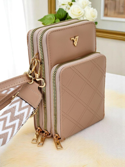 Royalfashion Мултифункционална чанта-портмоне с презрамка Suite Style