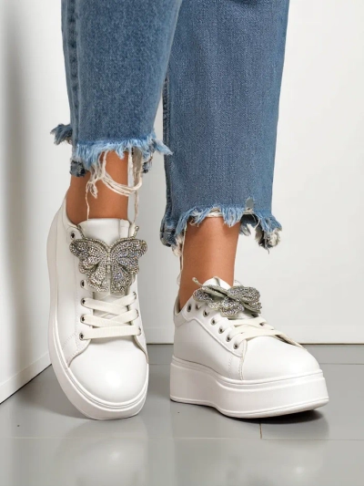 Royalfashion дамски платформи с пеперуда Obellay