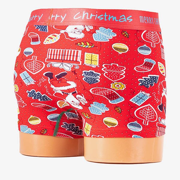 Męskie świąteczne bokserki - Bielizna