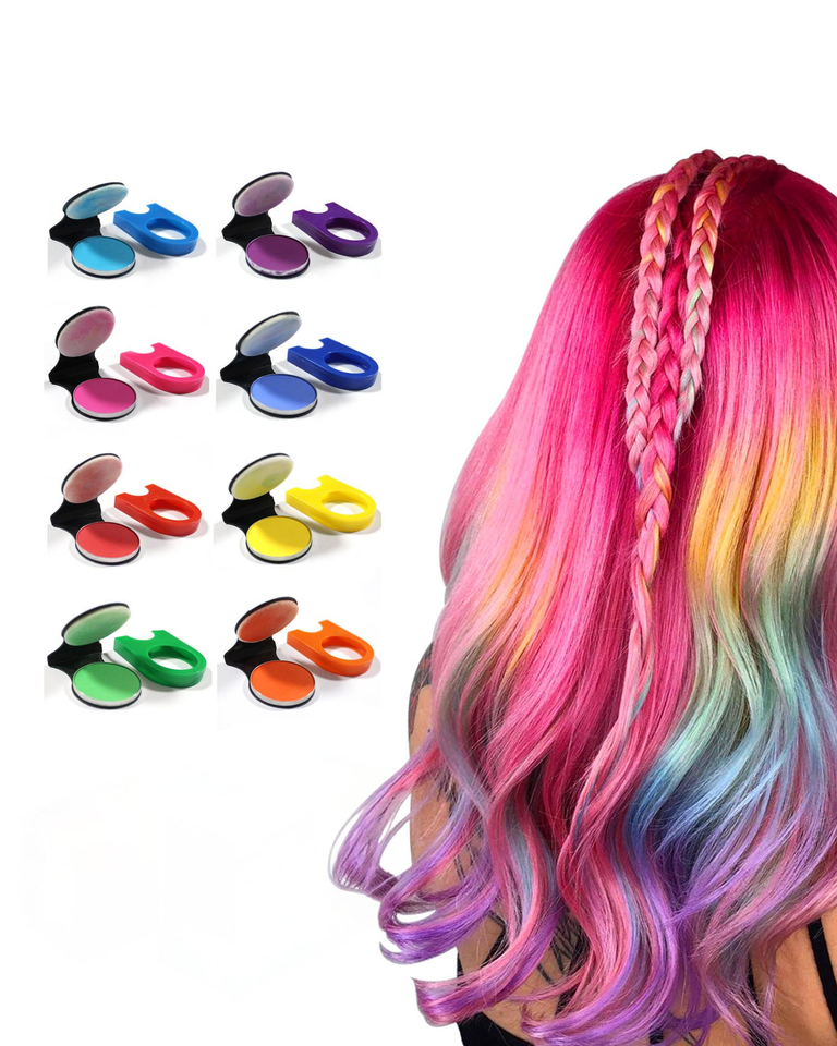 Тебешир за боядисване на коса Червен