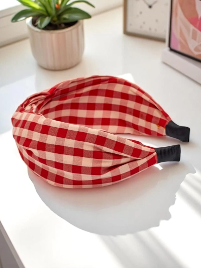 Royalfashion Карирана диадема Claras