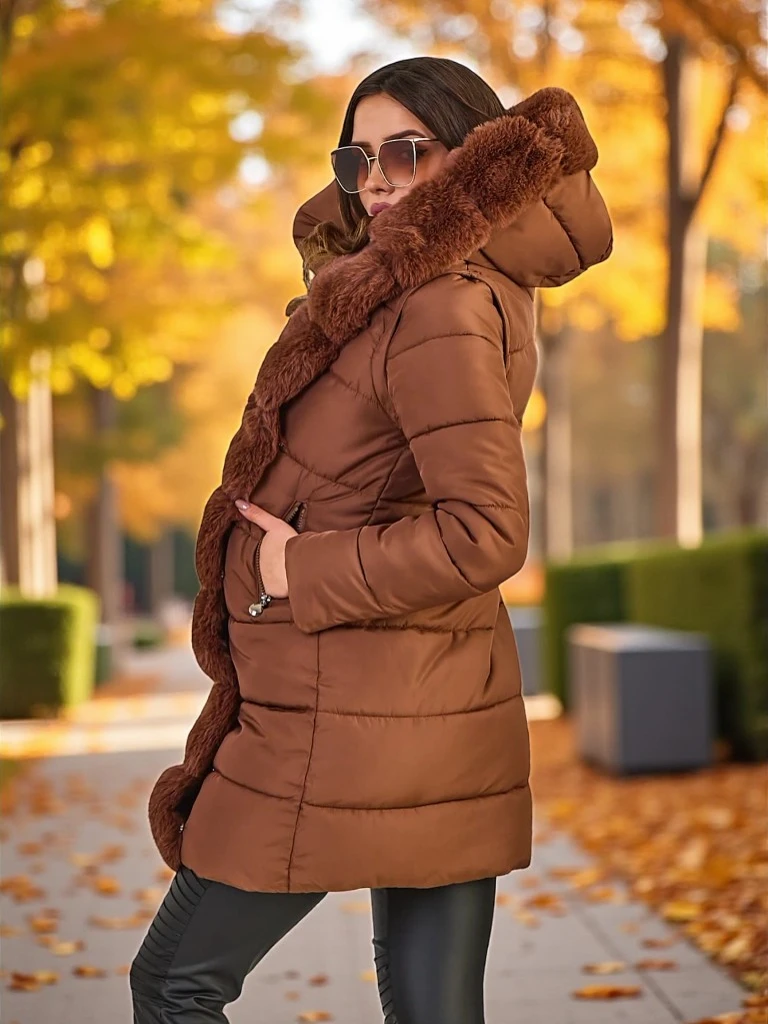 Дамско яке от Royalfashion с отстраняеми ръкави