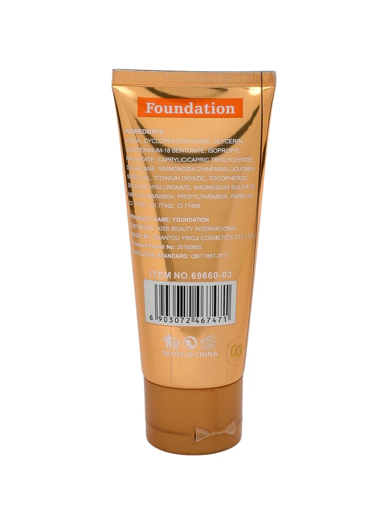 Kiss Beauty Фон дьо тен с колагенов серум - озаряващ 24H