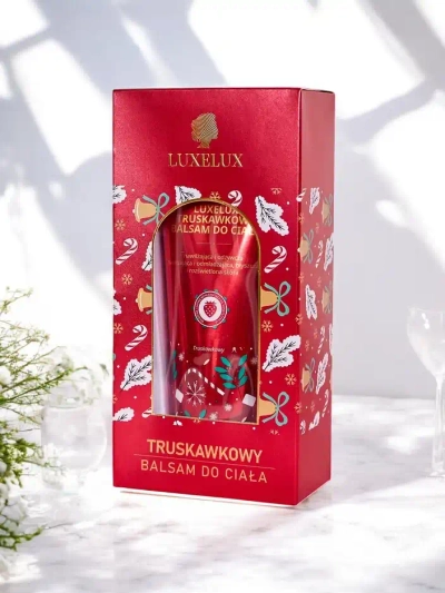 Luxelux Коледен Бомба за Тяло с Аромат на Ягода 300 мл