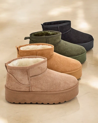 Роялфешън Къси снежни ботуши за жени Хавале