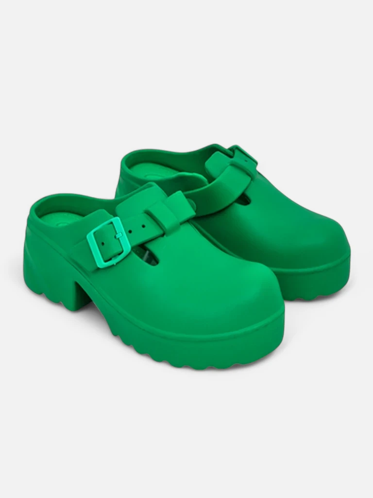 Royalfashion Женски гумени сандали на ток Voxones