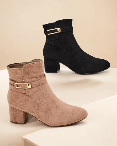 Дамски ботуши на Royalfashion Линомо на глезена