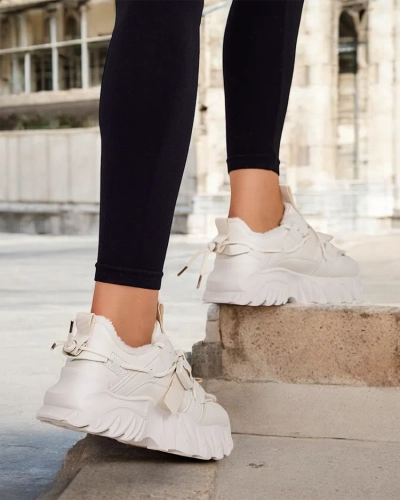 Royalfashion Women's Warmed Losgos Sneakers