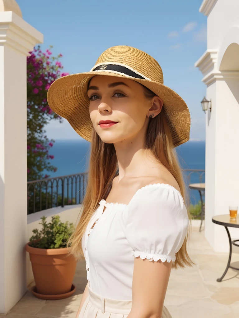 Royalfashion Дамска сламена шапка Sunny Meadow