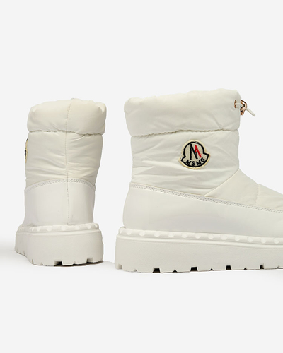 Royalfashion Дамски ботуши за сняг в бял цвят Ireda