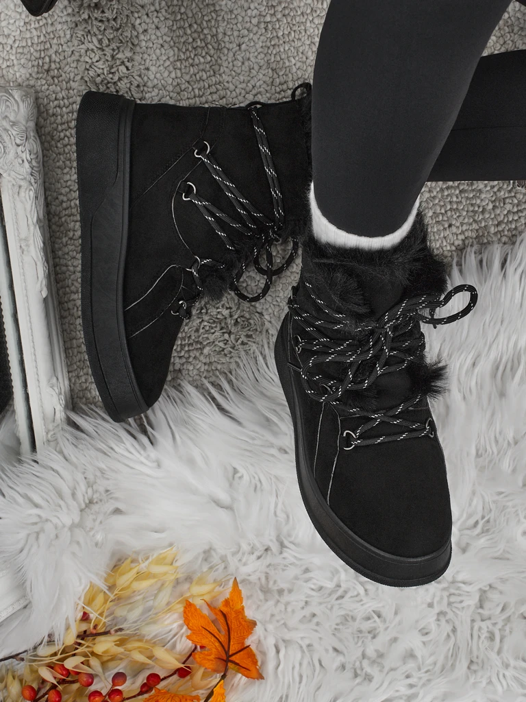 Buty a'la śniegowce damskie Ravea