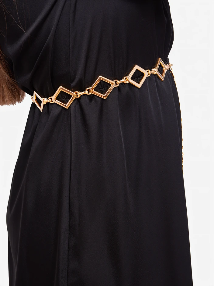 Royalfashion Женски декоративен метален колан