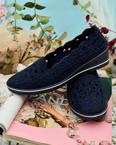 Royalfashion Дамски полуобувки на нисък ток Dellio