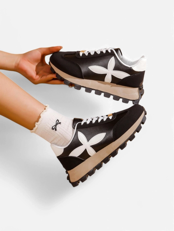 Royalfashion Жени спортни кецове на по-дебела подметка Aloqa