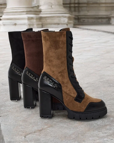 Royalfashion Дамски ботуши Stiletto Worce