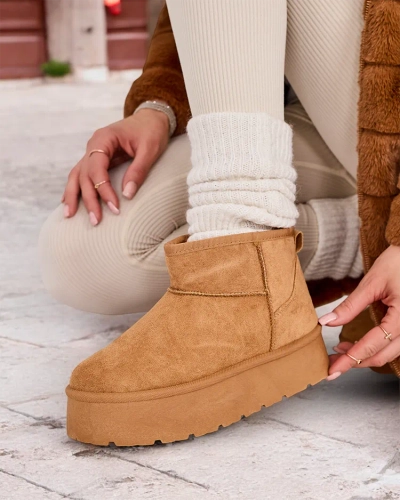 Royalfashion Къси зимни обувки за жени а'ла Хауани