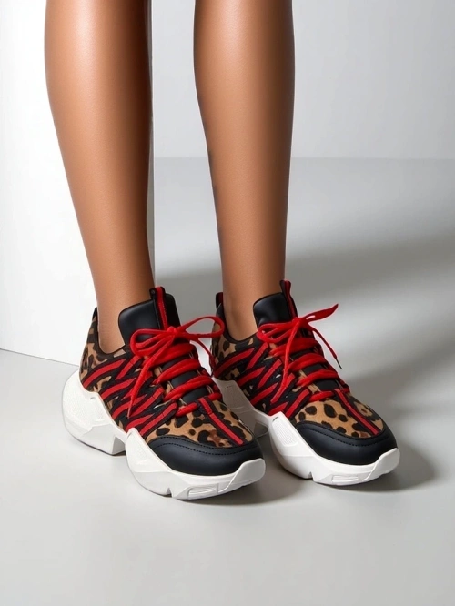 Спортивни маратонки Royalfashion за жени с по-дебела подметка Ivvert