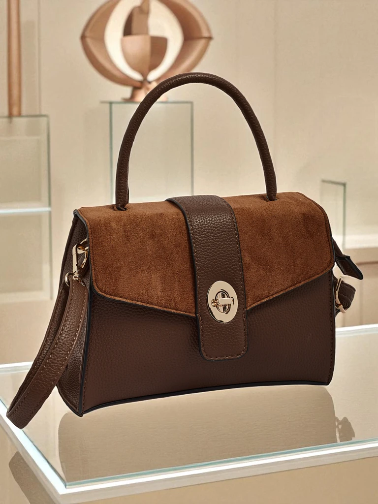 Малка дамска чанта от еко кожа Zyora