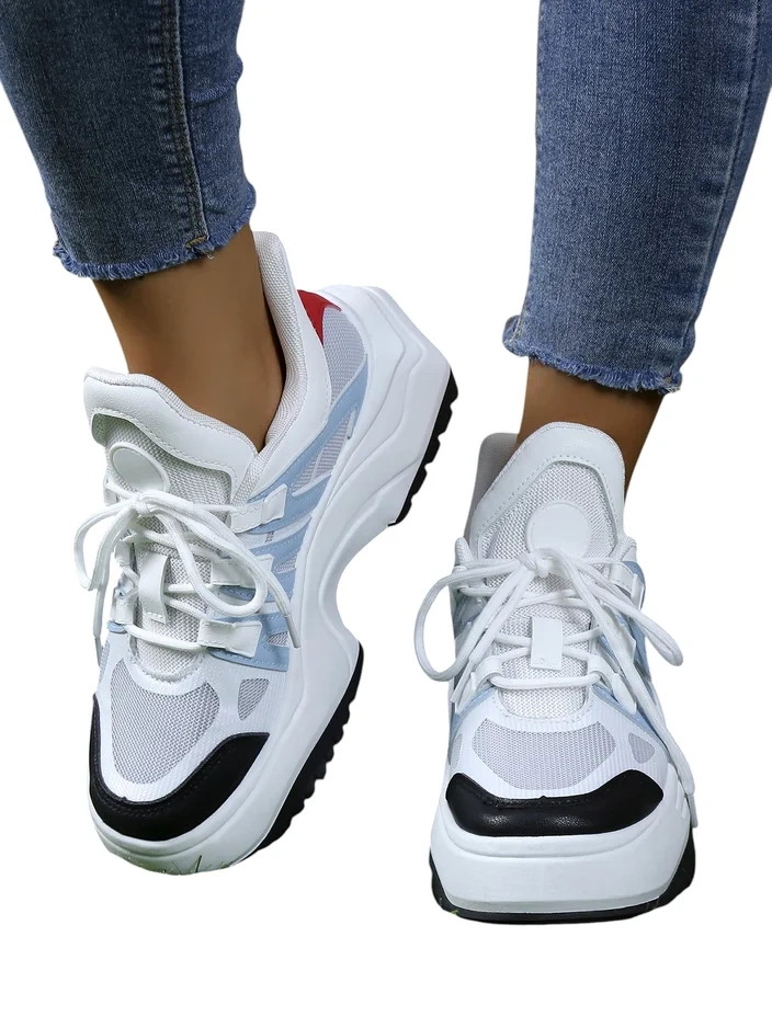 Спортни маратонки Royalfashion за жени на по-дебела подметка Loness