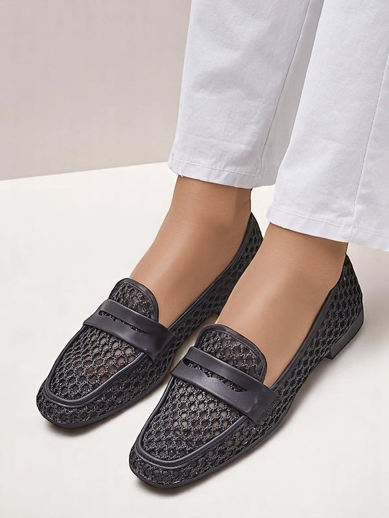 Royalfashion ажурни дамски мокасини Azuros