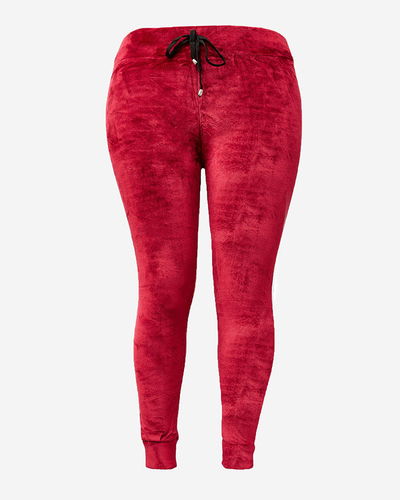 Royalfashion Дамски изолирани потници с кант