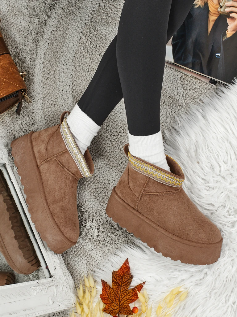 Къси дамски боти а'ла снегоходки Nymeria