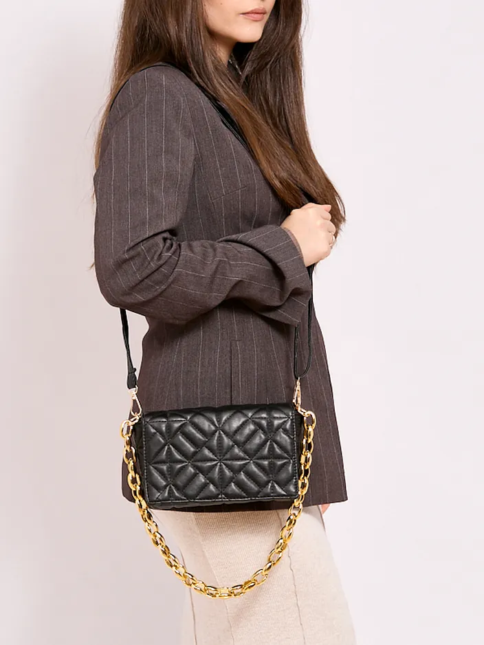 Чанта за жени Royalfashion с тъкан дизайн в малък размер