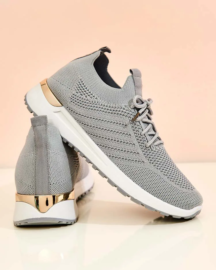 Royalfashion Дамски спортни обувки от плат Amgent