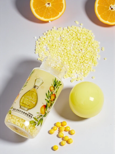 Ароматни перли за пране с аромат на портокал