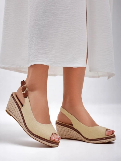 Royalfashion Женски сандали на платформа с отворен нос Tafenis