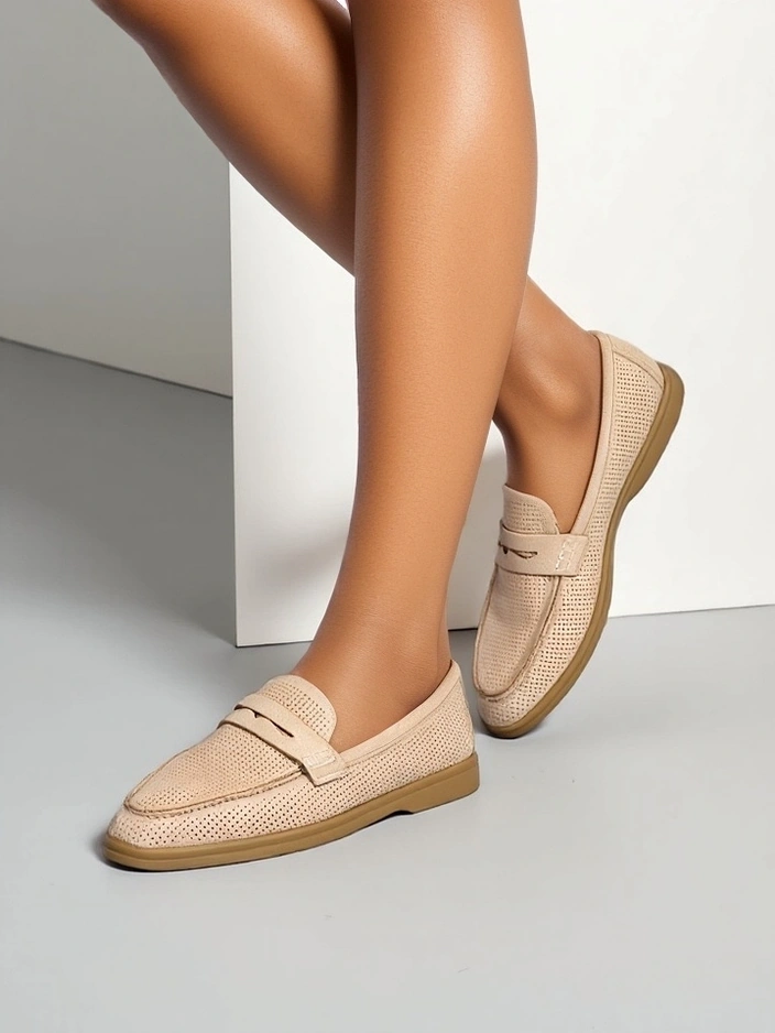 Royalfashion Перфорирани мокасини за жени Sierros