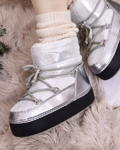 Royalfashion Дамски ботуши за сняг с дантела Yevnoie