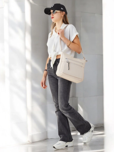 Royalfashion Дамска чанта, изработена от еко-кожа