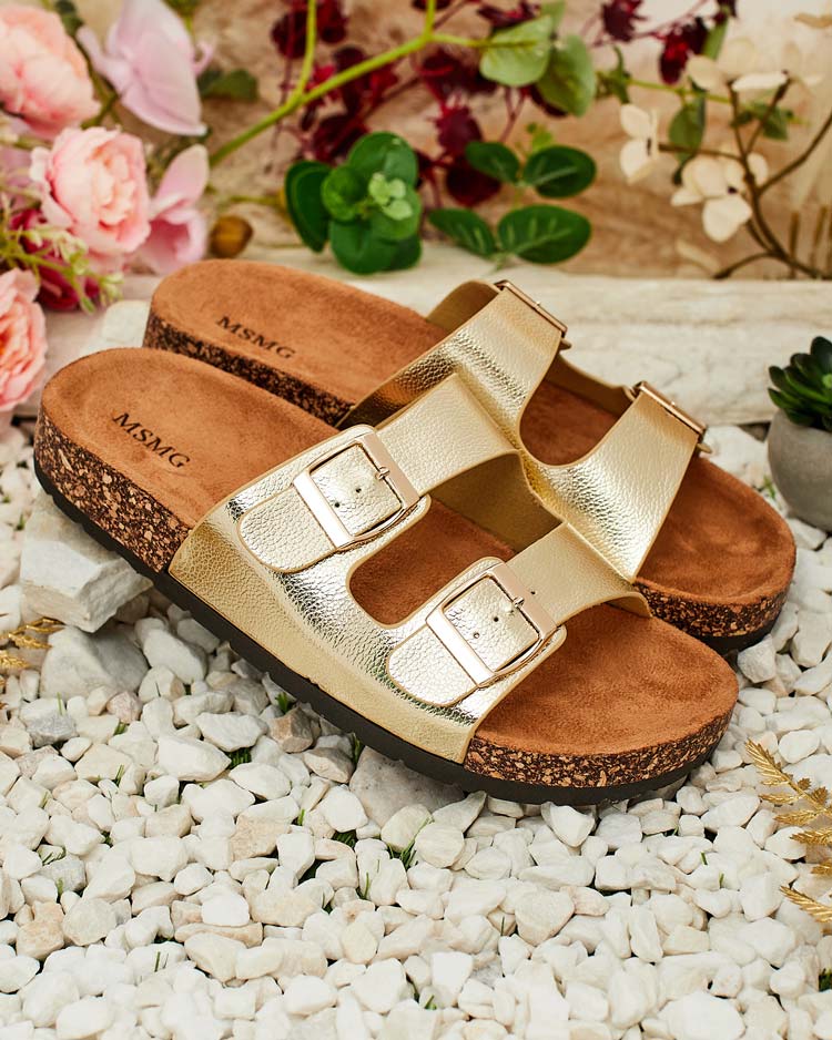 Royalfashion Дамски джапанки Rill с плоска подметка