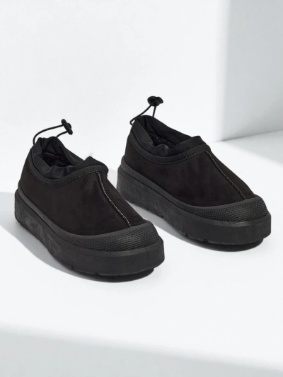 Къси дамски боти а ла сноубутс Velisee