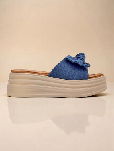 Royalfashion Дамски чехли на платформа Givan