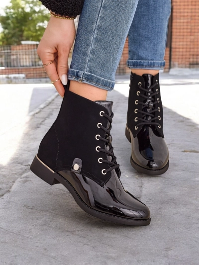 Дамски боти на връзки от Royalfashion Safalle