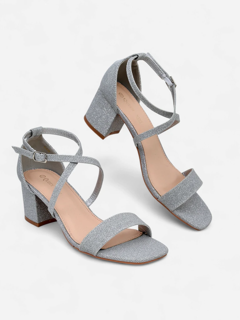 Royalfashion Блестящи женски сандали Rokates